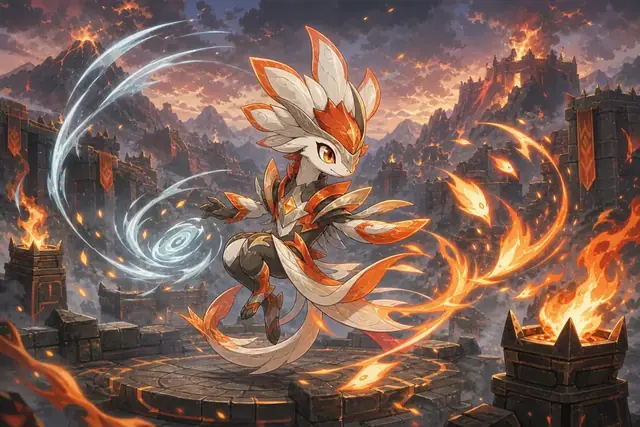 Cindergust creature card