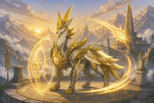 Auricomet creature card