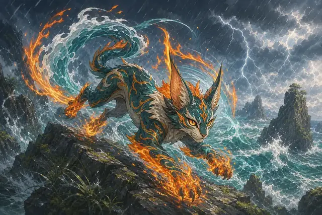 Tideflare creature card