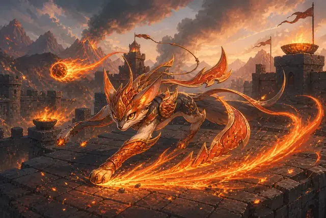Cindersparka creature card