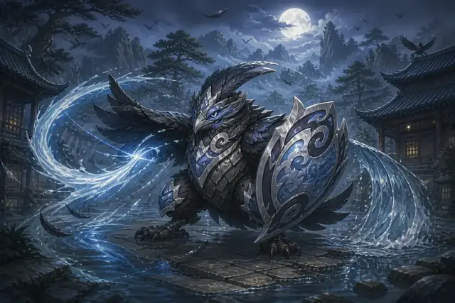 Corviaqua creature card