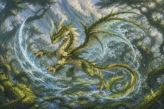 Briarhydra creature card