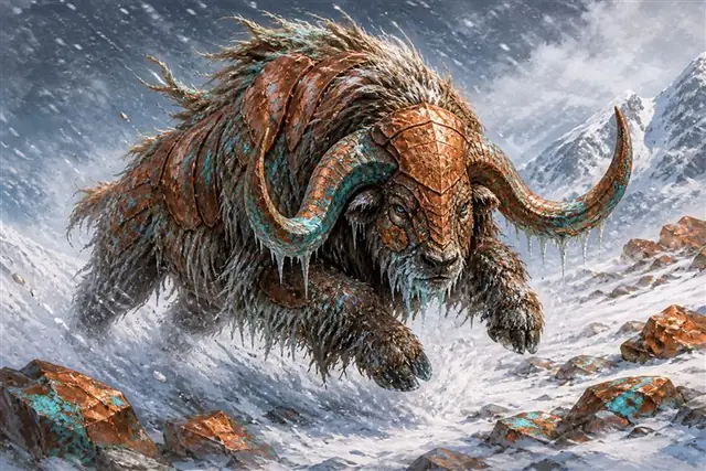 Cuprifrost creature card