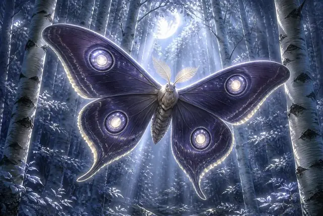 Glowmantle creature card