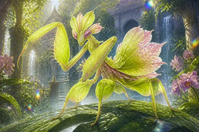 Shimmerleaf creature card