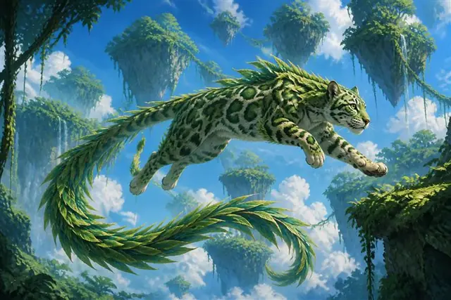 Azureleaf creature card