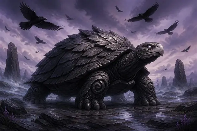 Corvigranite creature card