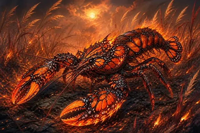Cindermonarca creature card