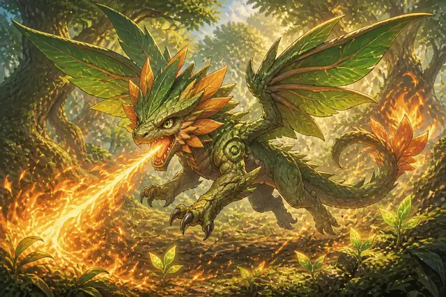 Drakefern creature card