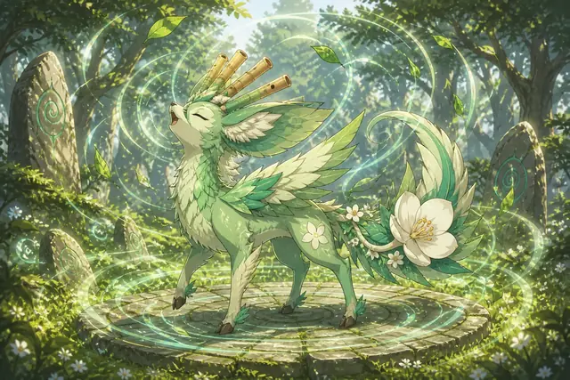 Melodileaf creature card