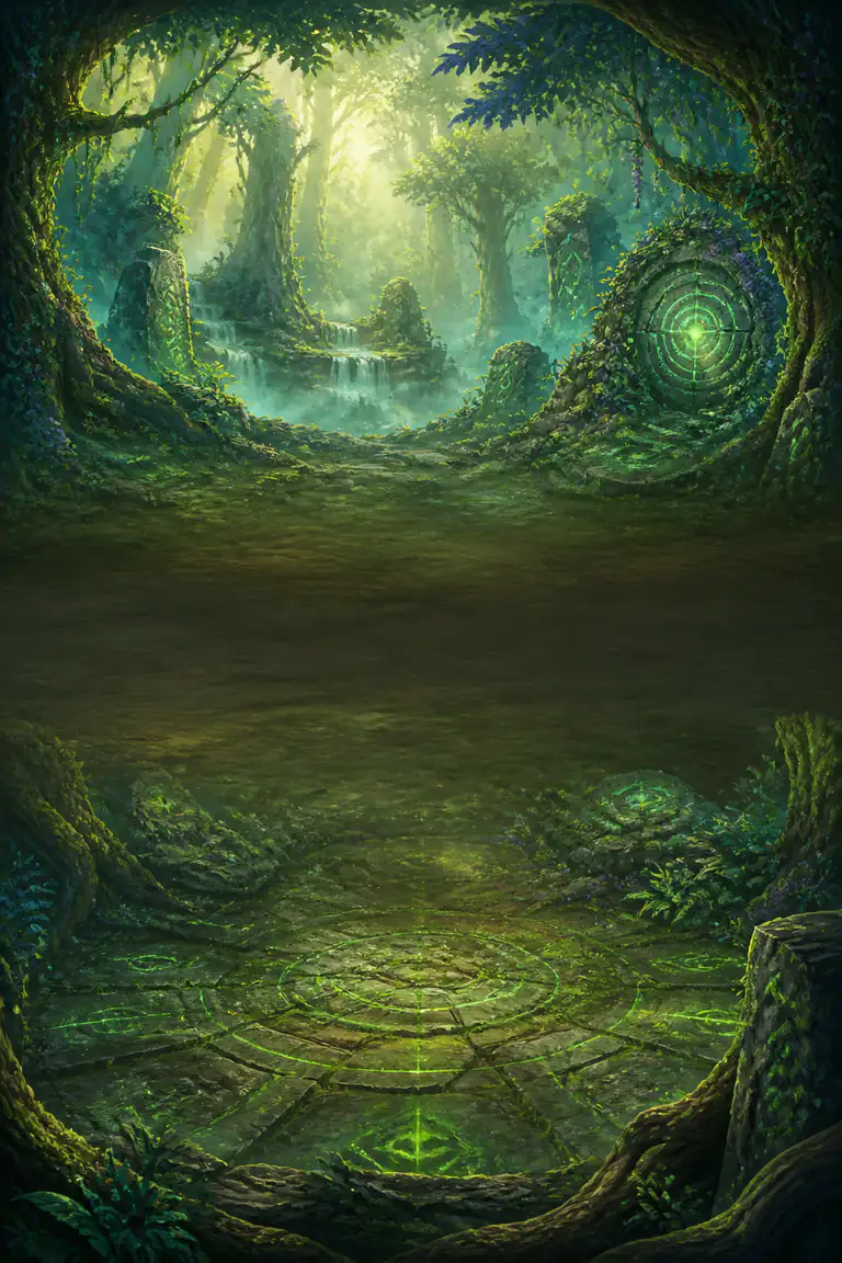 Forest Runes battlefield