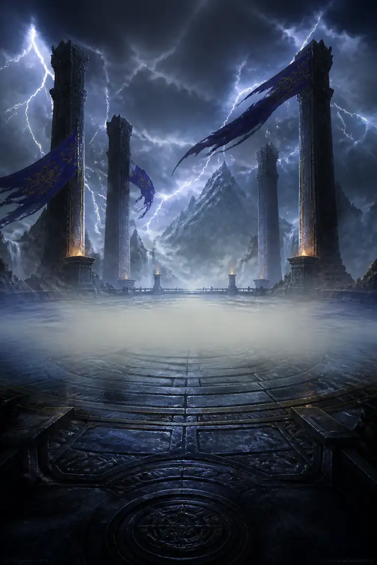 Storm Temple battlefield